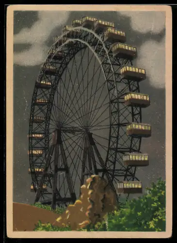 AK Wien, Riesenrad am Wiener Prater