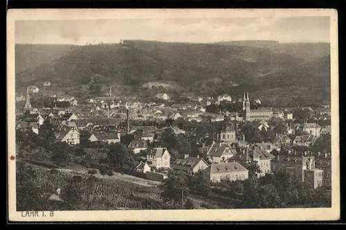 AK Lahr i. B., Ortsansicht aus der Vogelschau