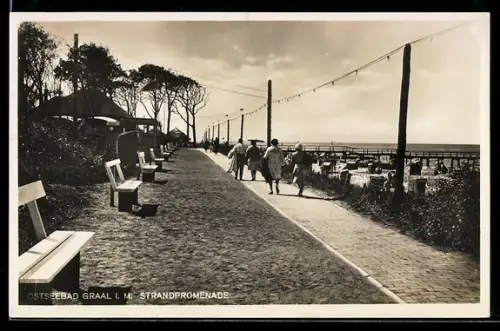 AK Graal i. M., Strandpromenade