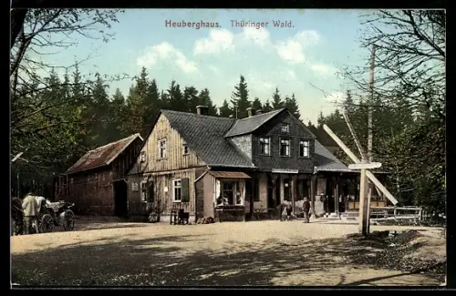 AK Friedrichroda /Thüringer Wald, Heuberghaus