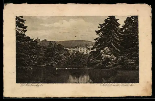 AK Wilhelmshöhe, Schloss mit Herkules