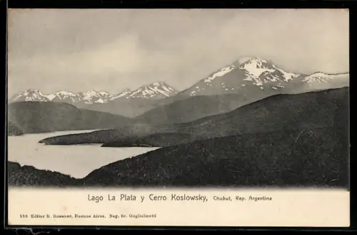 AK Chubut, Lago La Plata y Cerro Koslowsky