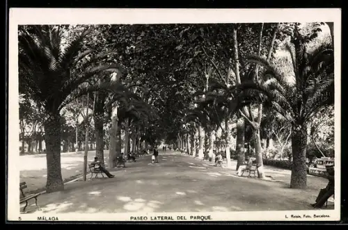 AK Málaga, Paseo lateral del Parque