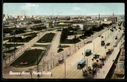 AK Buenos-Aires, Paseo Colón