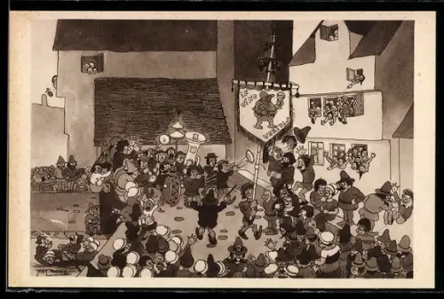 Künstler-AK Chicago, World`s Fair 1933, Picturesque Belgium