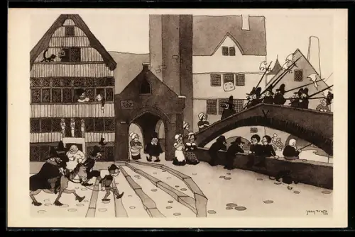 AK Belgien, Picturesque Belgium, Ausstellung 1933-The Territorial Defense guard