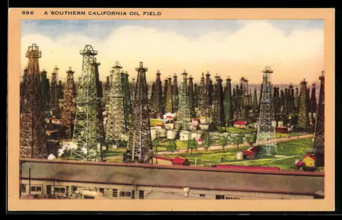 AK Signal Hill /Long Beach, CA, A Southern California oil field