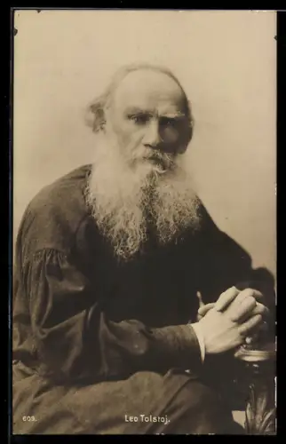 AK Leo Graf Tolstoi, Portrait