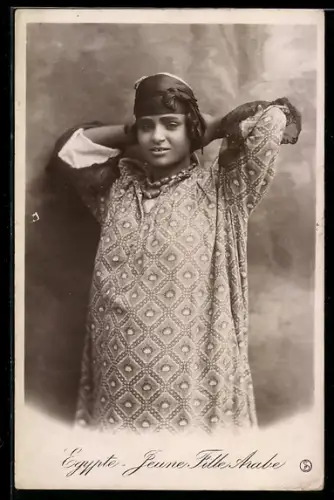 AK Egypte, Jeune Fille Arabe, arabisches Mädchen