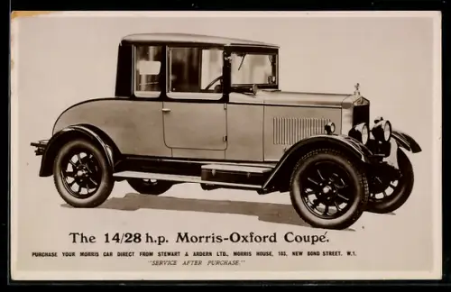 AK Britisches Auto Morris-Oxford Coupé