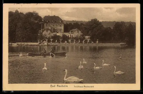 AK Bad Nauheim, Teichhaus-Restaurant