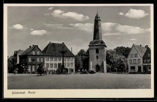 AK Glückstadt, Der Markt