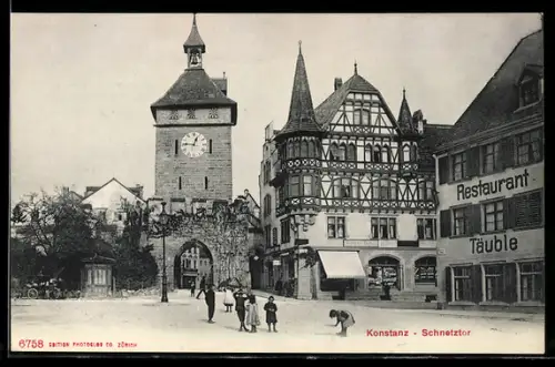 AK Konstanz, Schnetztor & Restaurant Täuble