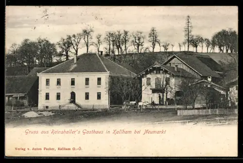 AK Kallham /Neumarkt, Reinshaller`s Gasthaus