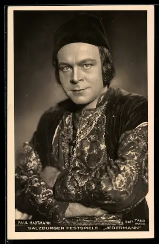 AK Salzburg, Salzburger Festspiele, Paul Hartmann, Jedermann-Aufführung