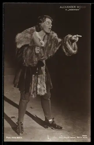 AK Alexander Moissi, Schauspieler in Jedermann