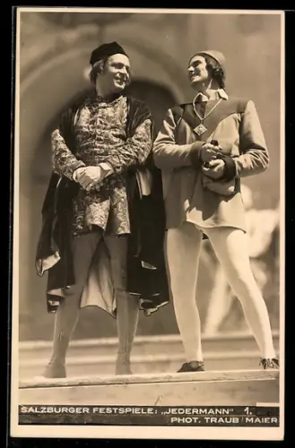 AK Salzburg, Salzburger Festspiele, Jedermann, Theaterszene