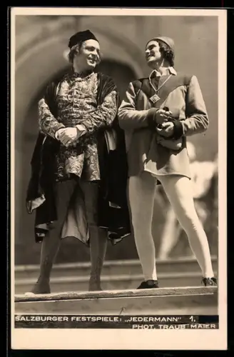 AK Salzburg, Salzburger Festspiele, Jedermann, Theaterszene
