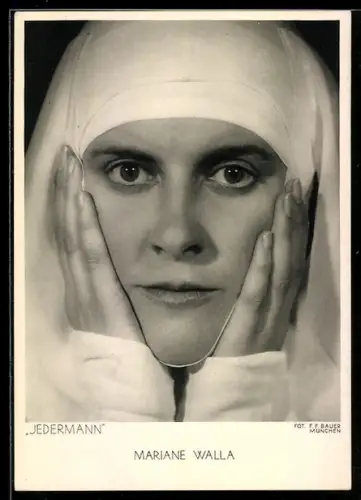 AK Salzburg, Salzburger Festspiele, Marianne Wall in Jedermann