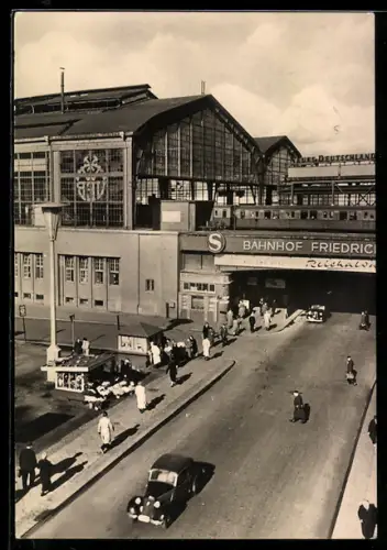 AK Berlin, Bahnhof Friedrichstrasse
