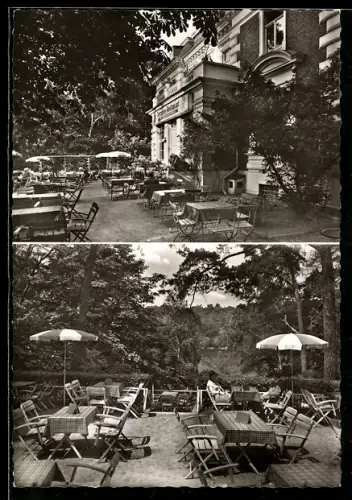 AK Berlin-Schlachtensee, Terrassen-Restaurant, Inh. Rudolf Renoth, Marinesteig 28