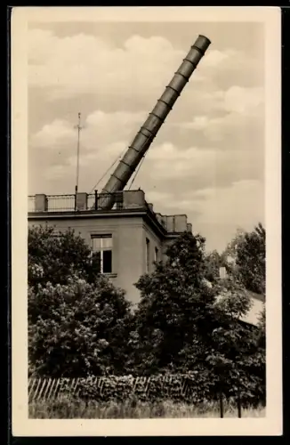 AK Berlin-Treptow, Teleskop der Archenhold-Sternwarte