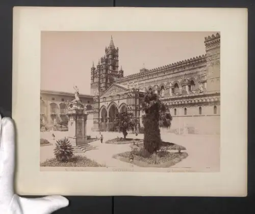 Fotografie Ansicht Palermo, Cattedrale, Grossformat 34 x 27cm