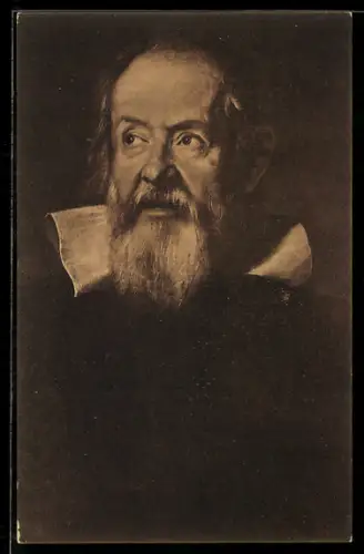 AK Portrait Galileo Galilei von Sustermans