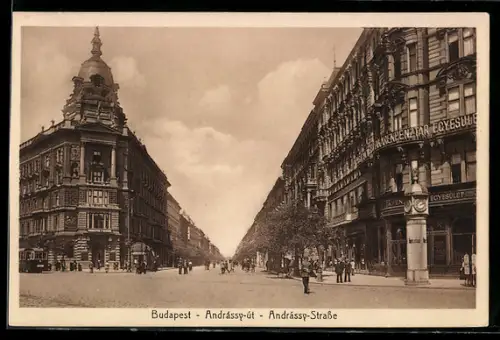 AK Budapest, Andrássy-út