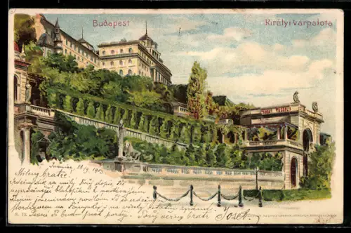 Lithographie Budapest, Királyi várpalota