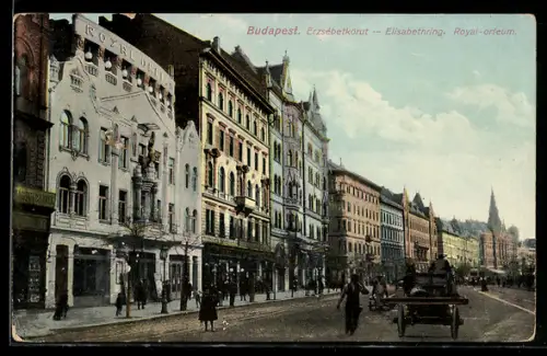AK Budapest, Elisabethring, Royal-orfeum