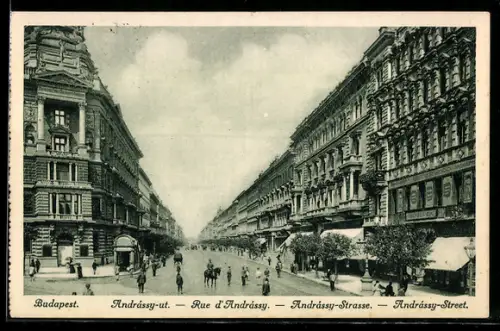 AK Budapest, Andrássy-út