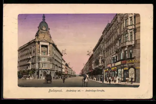 AK Budapest, Andrássy-Strasse