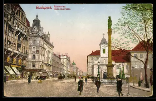 AK Budapest, Rakoczistrasse