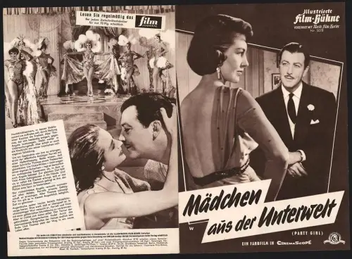 Filmprogramm IFB Nr. 5078, Mädchen aus der Unterwelt, Robert Taylor, Cyd Charisse, Regie: Nicholas Ray