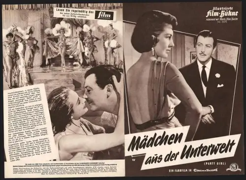 Filmprogramm IFB Nr. 5078, Mädchen aus der Unterwelt, Rob. Taylor, Cyd Charisse, Regie: Nicholas Ray