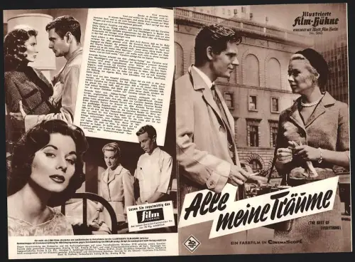 Filmprogramm IFB Nr. 5063, Alle meine Träume, Hope Lange, Stephen Boyd, Regie: Jean Negulesco
