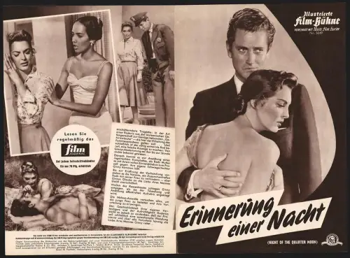 Filmprogramm IFB Nr. 5049, Erinnerung einer Nacht, Julie London, John Drew Barrymore, Regie: Hugo Haas