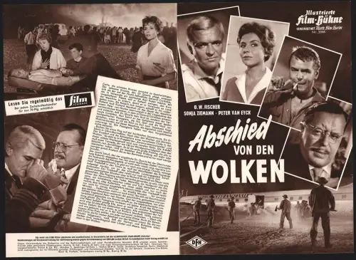 Filmprogramm IFB Nr. 5046, Abschied von den Wolken, O. W. Fischer, Sonja Ziemann, Regie: Gottfried Reinhardt