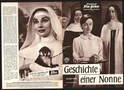 Filmprogramm IFB Nr. 5041, Geschichte einer Nonne, Audrey Hepburn, Regie: Fred Zinnemann