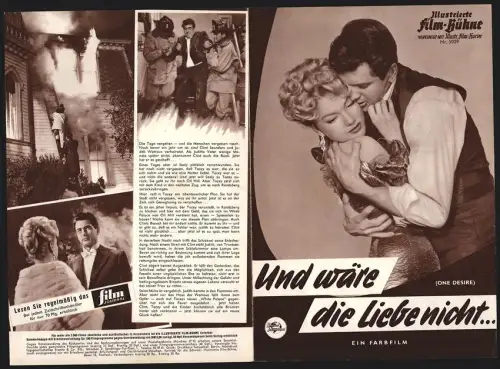 Filmprogramm IFB Nr. 5029, Und wäre die Liebe nicht, Anne Baxter, Rock Hudson, Regie: Jerry Hopper