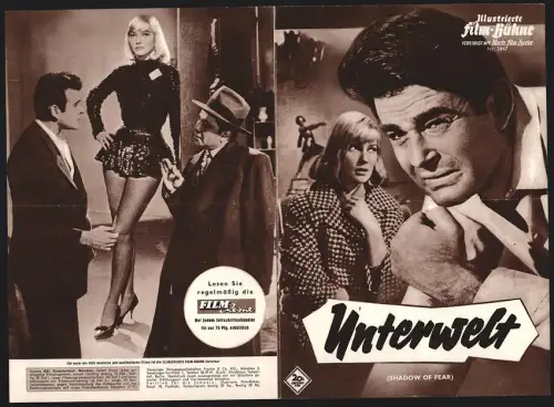 Filmprogramm IFB Nr. 5447, Unterwelt, Stuart Whitman, Peter Falk, Regie: Burt Balaban