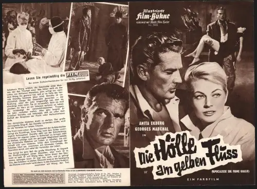 Filmprogramm IFB Nr. 5453, Die Hölle am gelben Fluss, Anita Ekberg, Georges Marchal, Regie: Renzo Merusi