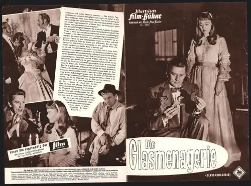 Filmprogramm IFB Nr. 5305, Die Glasmenagerie, Jane Wyman, Kirk Douglas, Regie: Irving Rapper