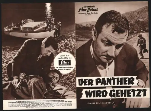 Filmprogramm IFB Nr. 5272, Der Panther wird gehetzt, Lino Ventura, Regie: Claude Sautet