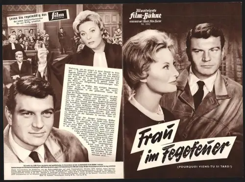 Filmprogramm IFB Nr. 5262, Frau im Fegefeuer, Michele Morgan, Henri Vidal, Regie: Henri Decoin