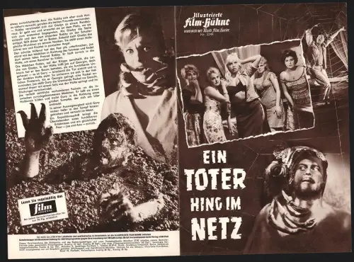 Filmprogramm IFB Nr. 5249, Ein Toter hing im Netz, Helga Franck, Harald Maresch, Regie: Fritz Böttger