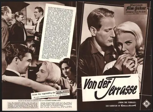 Filmprogramm IFB Nr. 5433, Von der Terrasse, Paul Newman, Joanne Woodward, Regie: Mark Robson