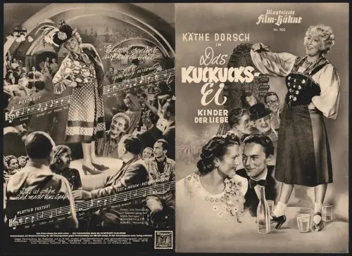 Filmprogramm IFB Nr. 900, Das Kuckucks-Ei, Käthe Dorsch, Curd Jürgens, Regie: Walter Firner