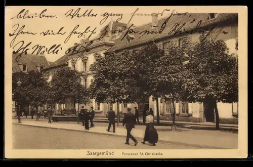 AK Saargemünd, Pensionat St. Christiania